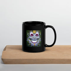 Infinite Illusion Black Glossy Mug - Beyond T-shirts