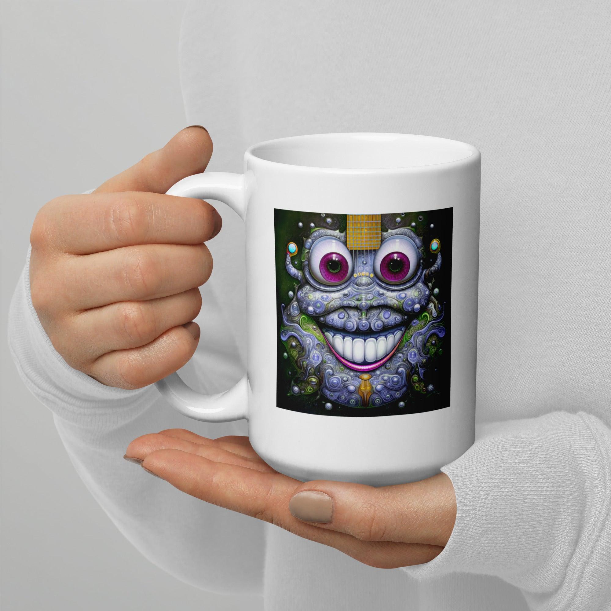 Infinite Illusion White Glossy Mug - Beyond T-shirts