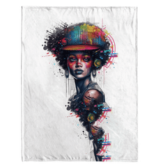 Ink Inspiration Sherpa Throw for ultimate comfort.