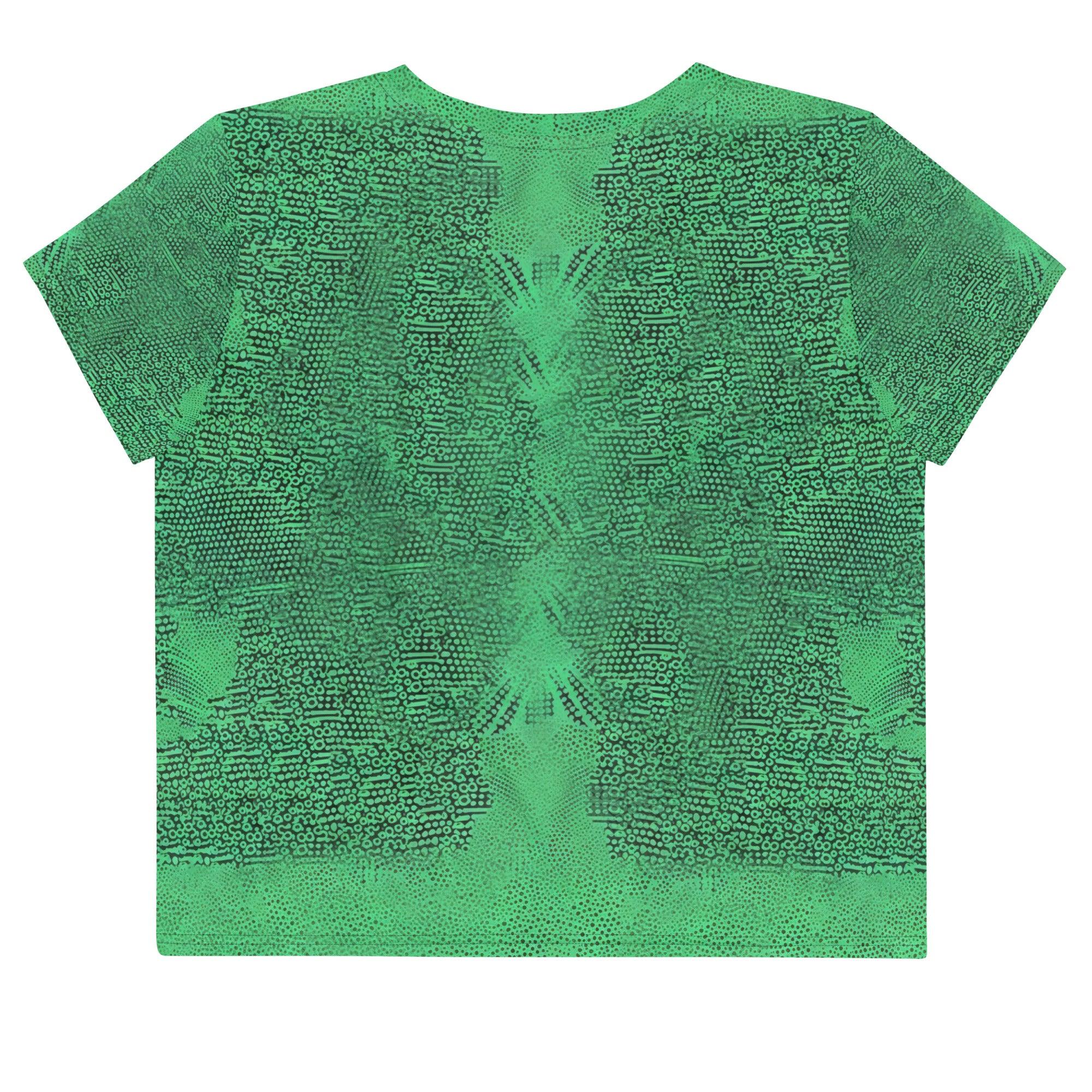 Inked Ideation All-Over Print Crop Tee - Beyond T-shirts