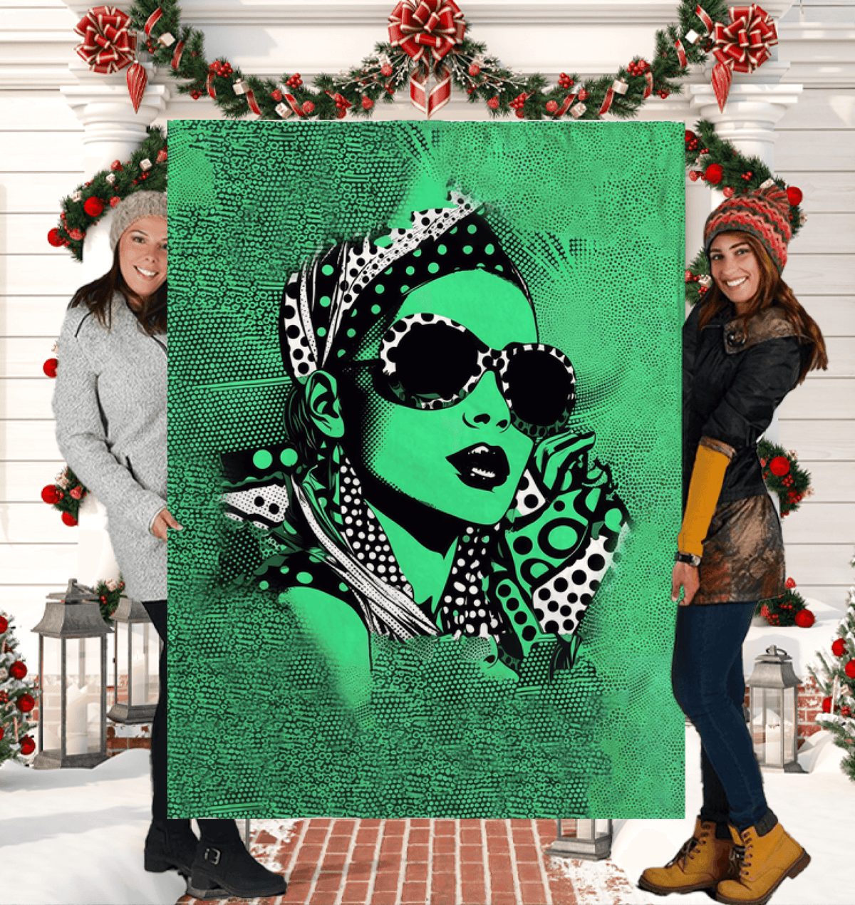 Inked Ideation Sherpa Blanket - Beyond T-shirts