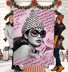 Inked Impressions II Sherpa Blanket - Beyond T-shirts