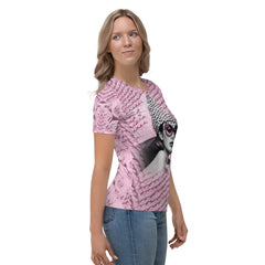 Back view of Inked Impressions II women's t-shirt