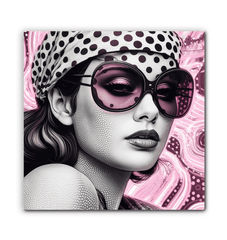 Elegant wall art Inked Impressions II for modern interiors
