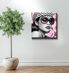 Gallery wrapped canvas art Inked Impressions II in artistic style