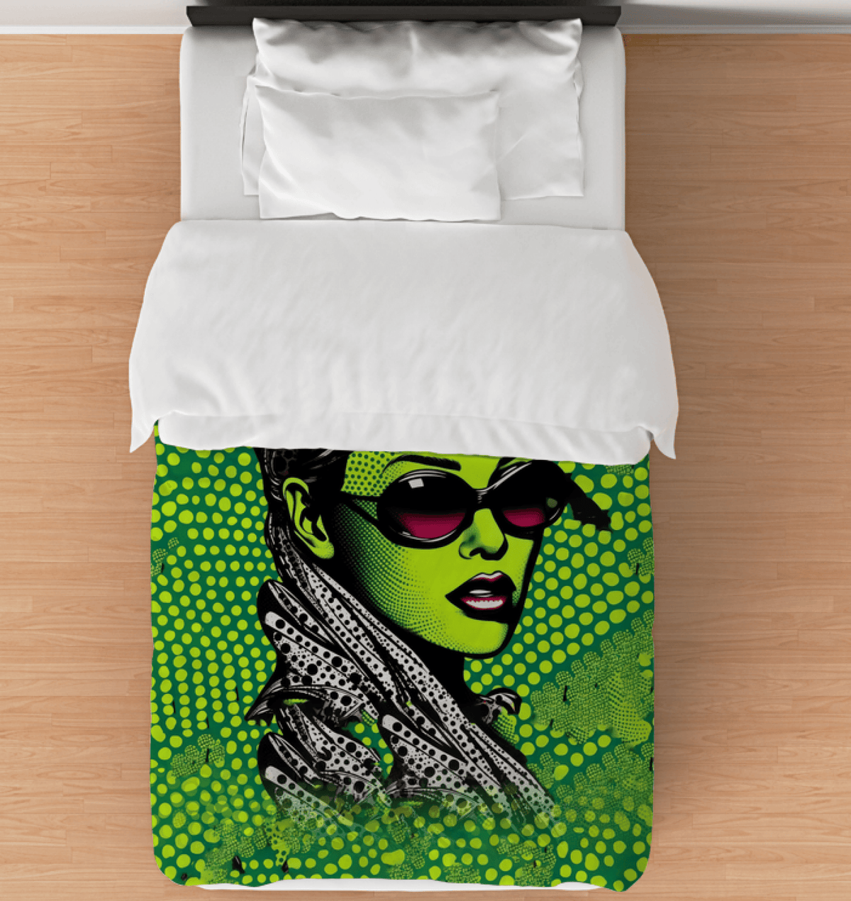 Inked Impressiveness Comforter - Twin - Beyond T-shirts