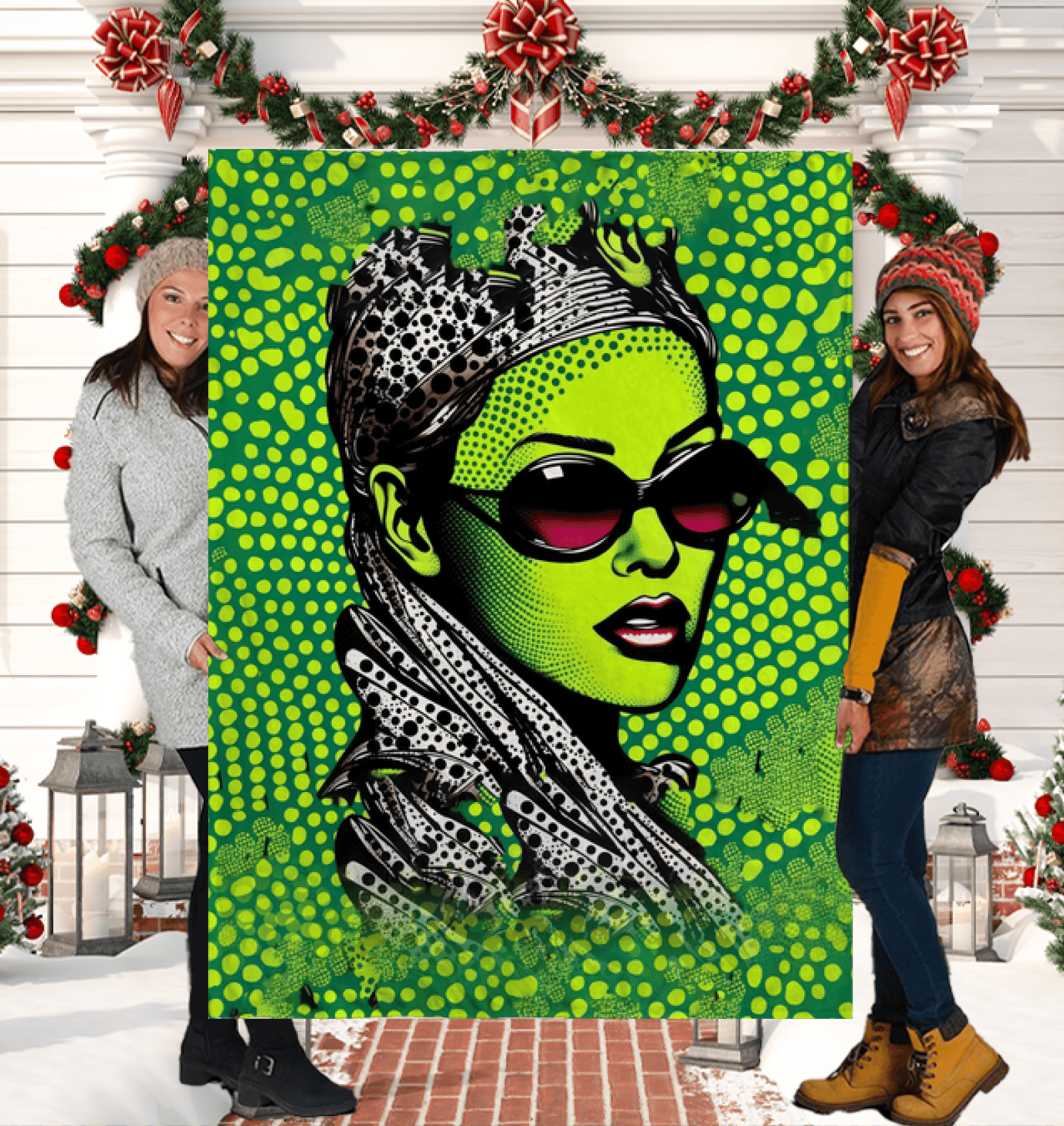Inked Impressiveness Sherpa Blanket - Beyond T-shirts