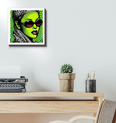Inked impressiveness art piece for contemporary spaces.