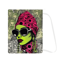 Durable laundry bag with ink design for daily use