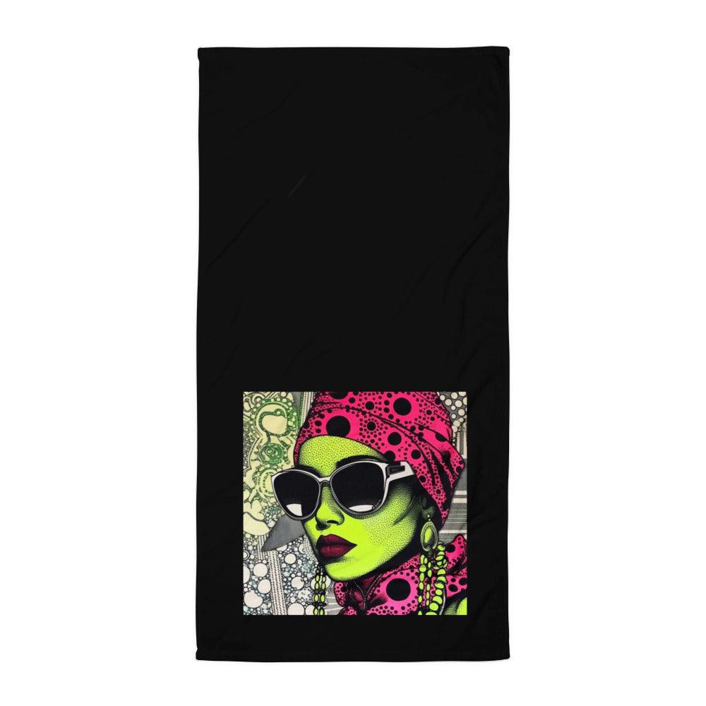 Inked Intensity Towel - Luxurious Absorbent Towel