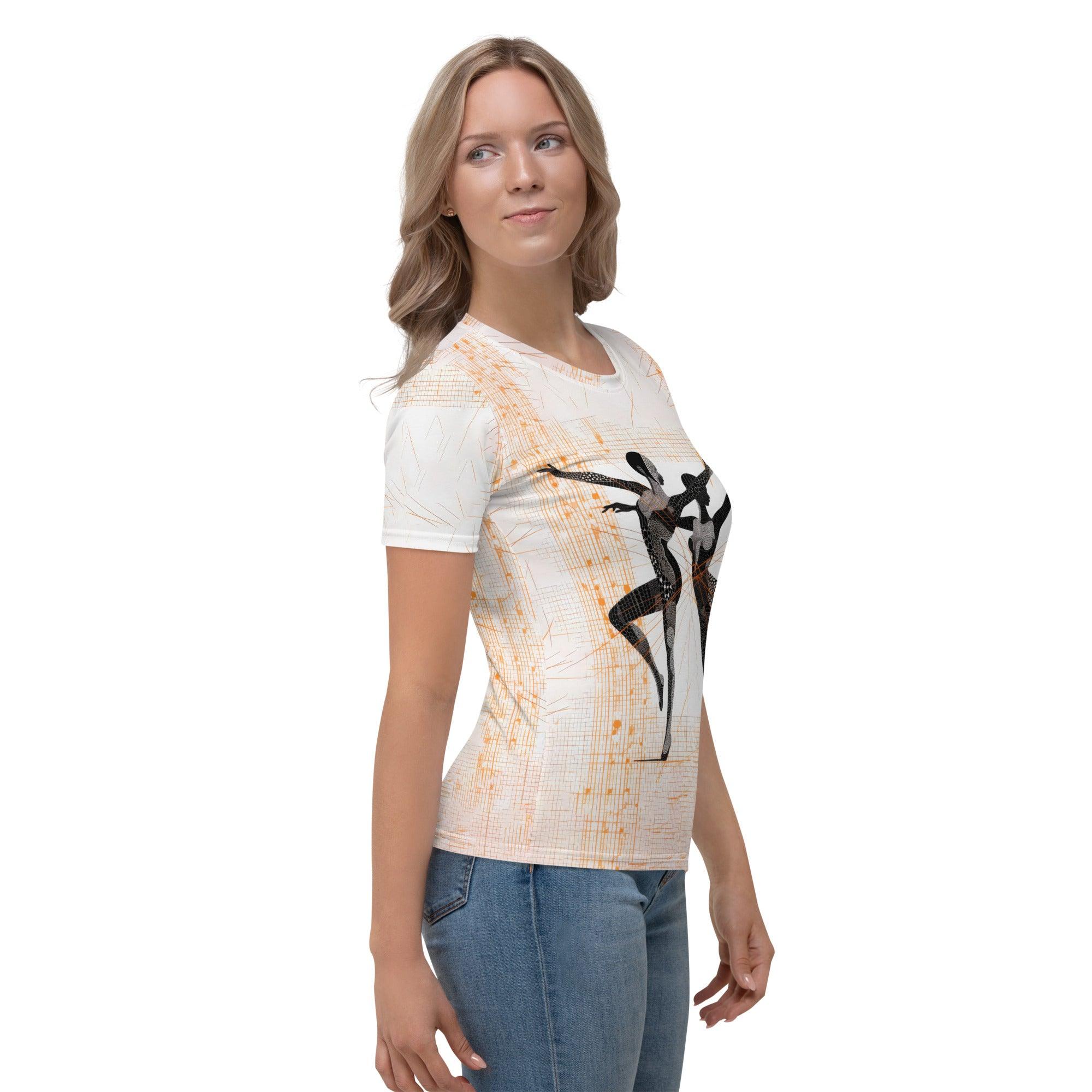 Inspiring Feminine Dance Flair Women's T-shirt - Beyond T-shirts