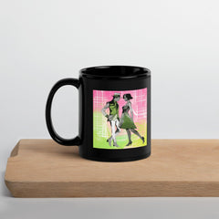 Inspiring women's dance performance mug in glossy finish.