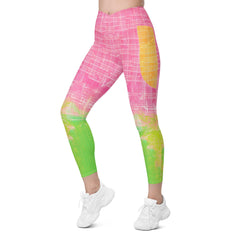 Inspiring Women_s Dance Performance Crossover Leggings With Pockets - Beyond T-shirts