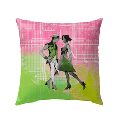 Inspiring Women s Dance Performance Outdoor Pillow - Beyond T-shirts