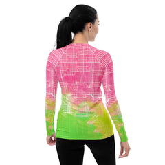 Inspiring Women's Dance Performance Women's Rash Guard - Beyond T-shirts