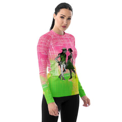 Inspiring Women's Dance Performance Women's Rash Guard - Beyond T-shirts