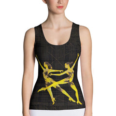 Joyful Feminine Movement Style Sublimation Cut & Sew Tank Top - Beyond T-shirts