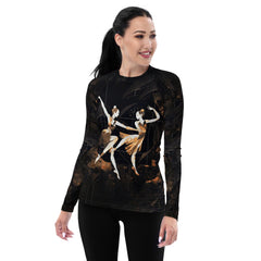 Joyful Women's Dance Flair Women's Rash Guard - Beyond T-shirts