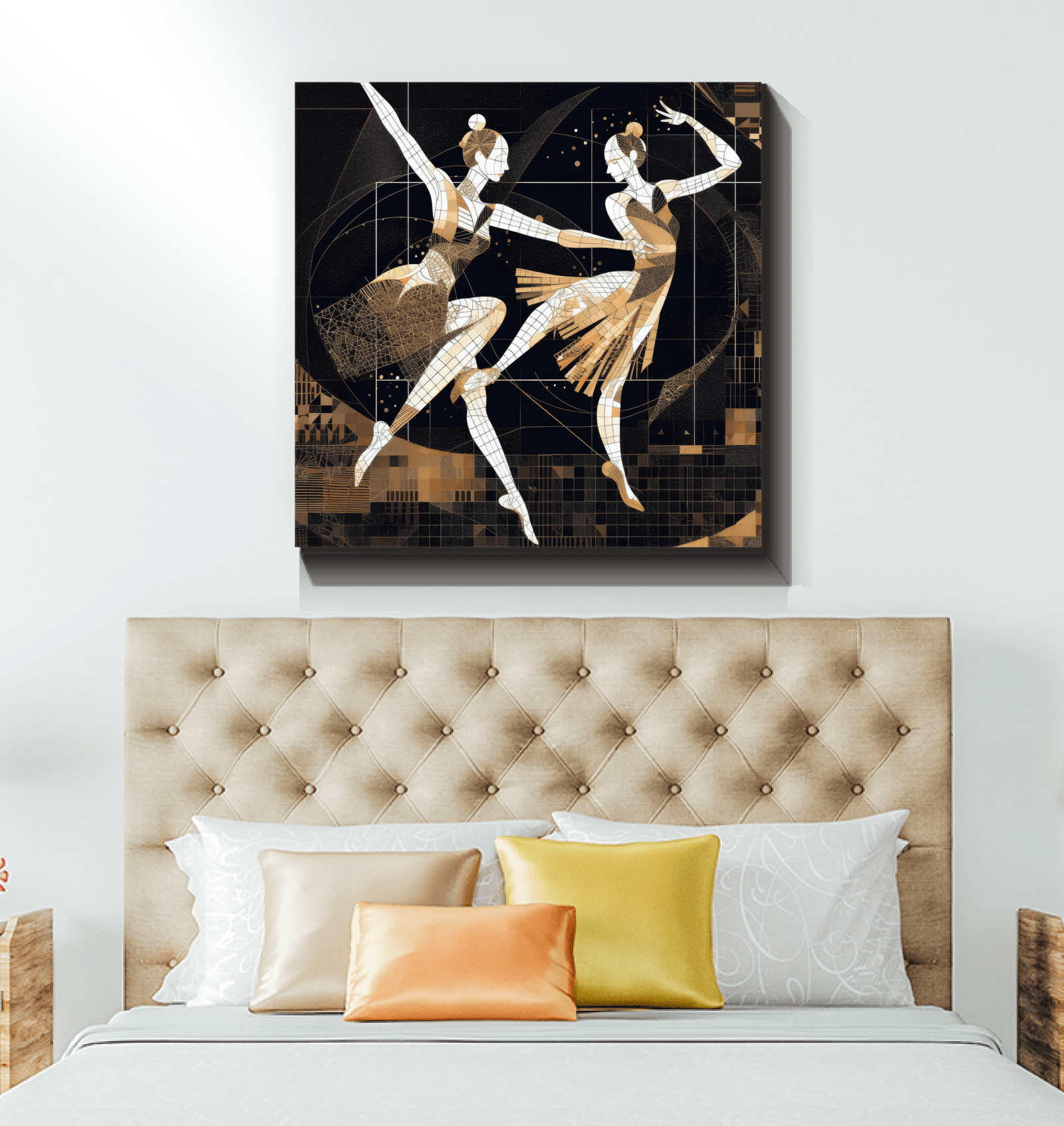 Joyful Women s Dance Flair Wrapped Canvas - Beyond T-shirts