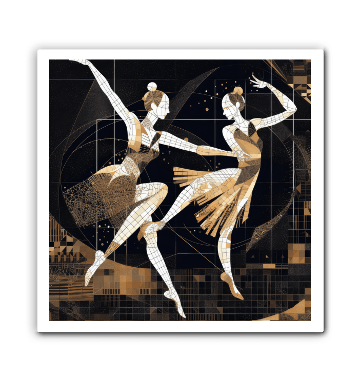 Joyful Women s Dance Flair Wrapped Canvas - Beyond T-shirts