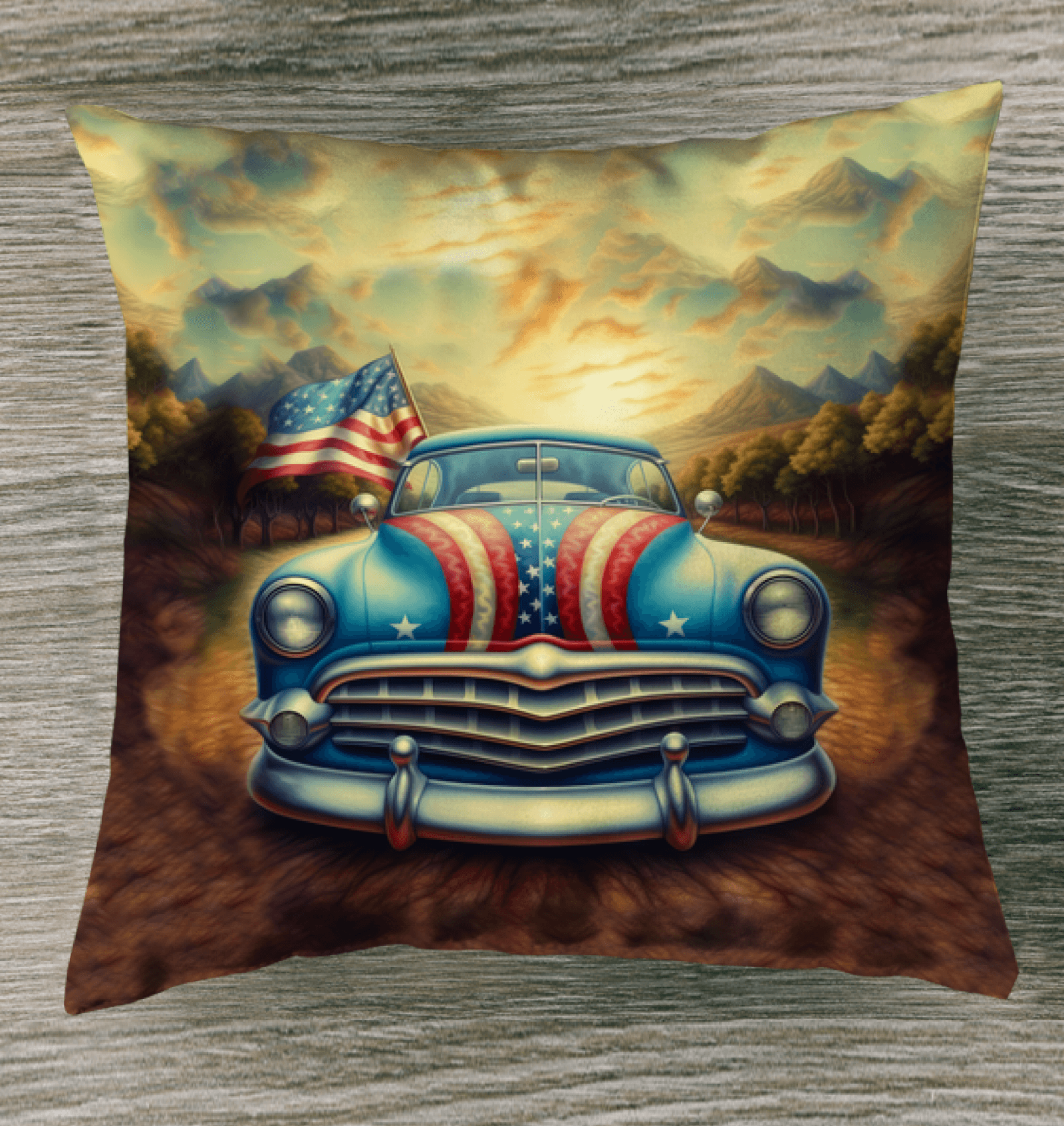 Land Of Opportunity Indoor Pillow - Beyond T-shirts