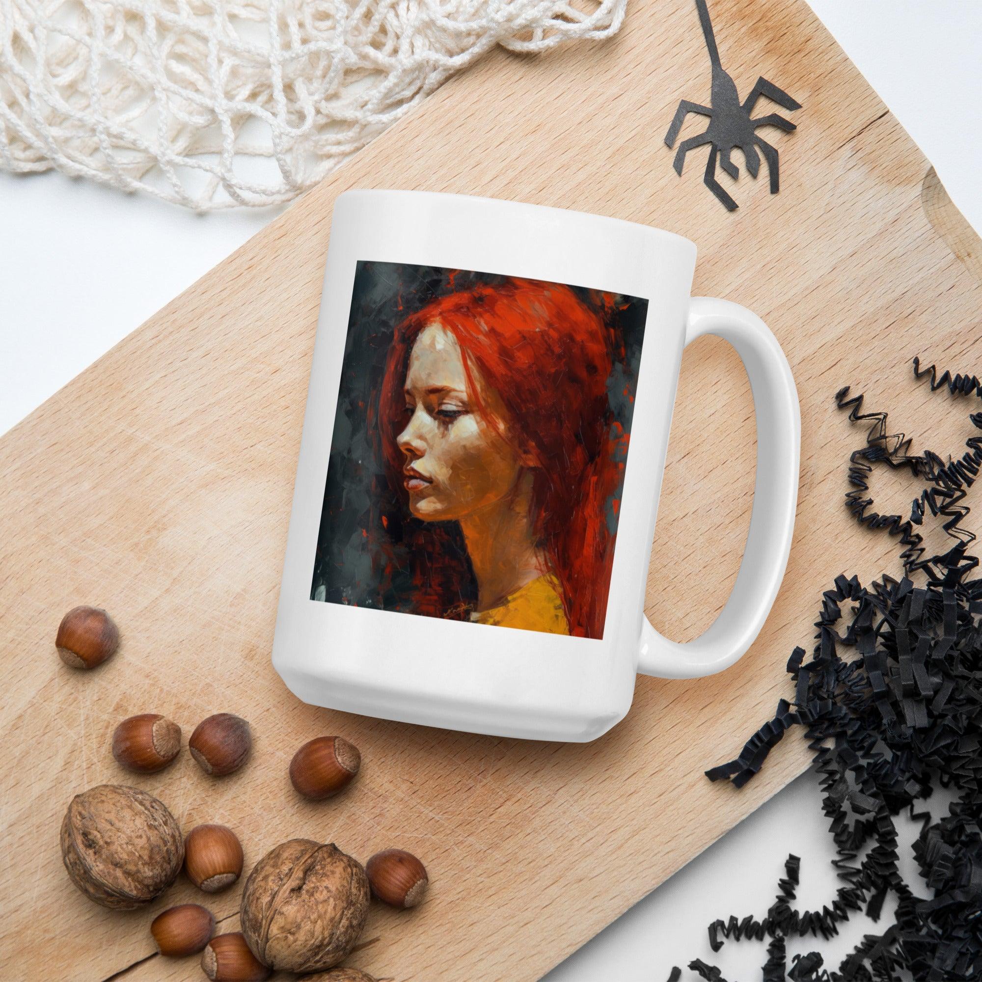 Latin Heat White glossy mug - Beyond T-shirts