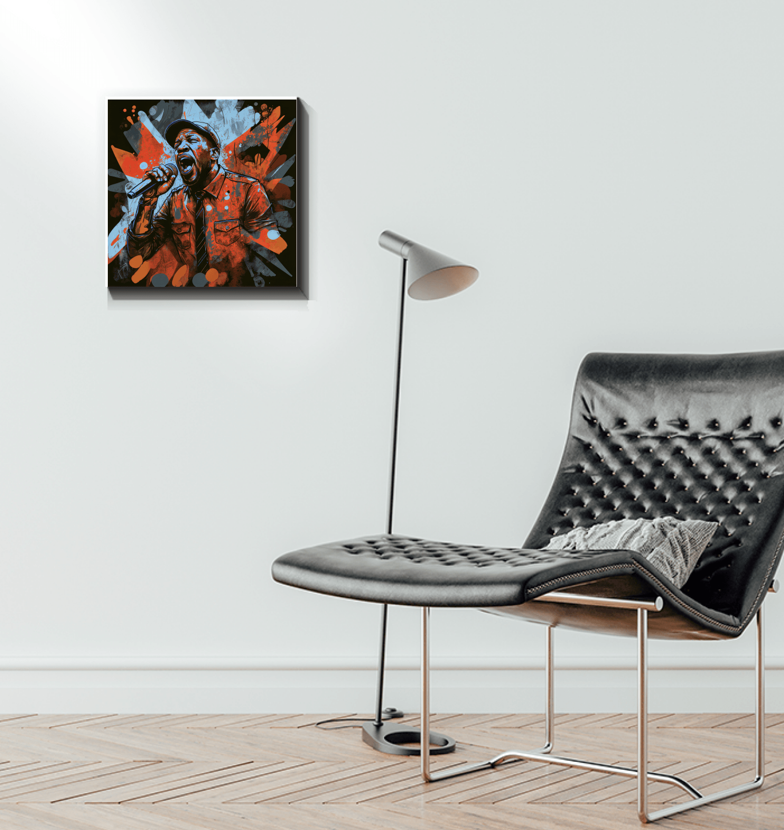 Let the music speak wrapped canvas - Beyond T-shirts