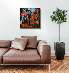 Let the music speak wrapped canvas - Beyond T-shirts