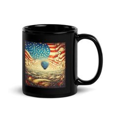 Liberation Manifestations Black Glossy Mug - Beyond T-shirts