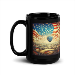 Liberation Manifestations Black Glossy Mug - Beyond T-shirts