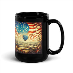 Liberation Manifestations Black Glossy Mug - Beyond T-shirts