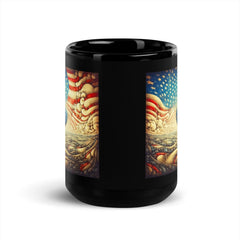 Liberation Manifestations Black Glossy Mug - Beyond T-shirts