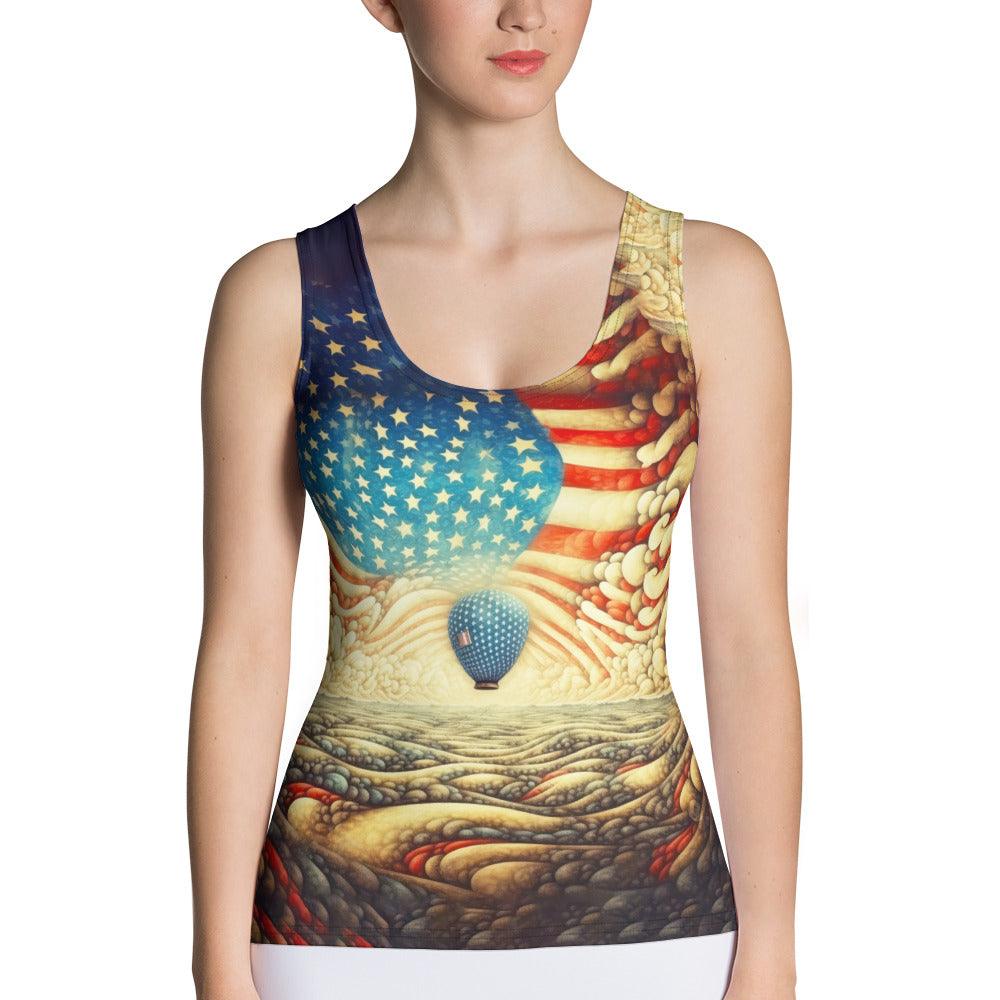 Liberation Manifestations Sublimation Cut & Sew Tank Top - Beyond T-shirts