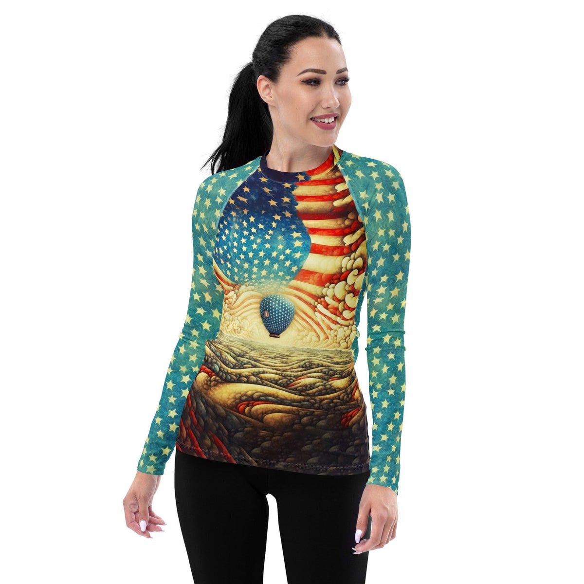 Liberation Manifestations Women's Rash Guard - Beyond T-shirts