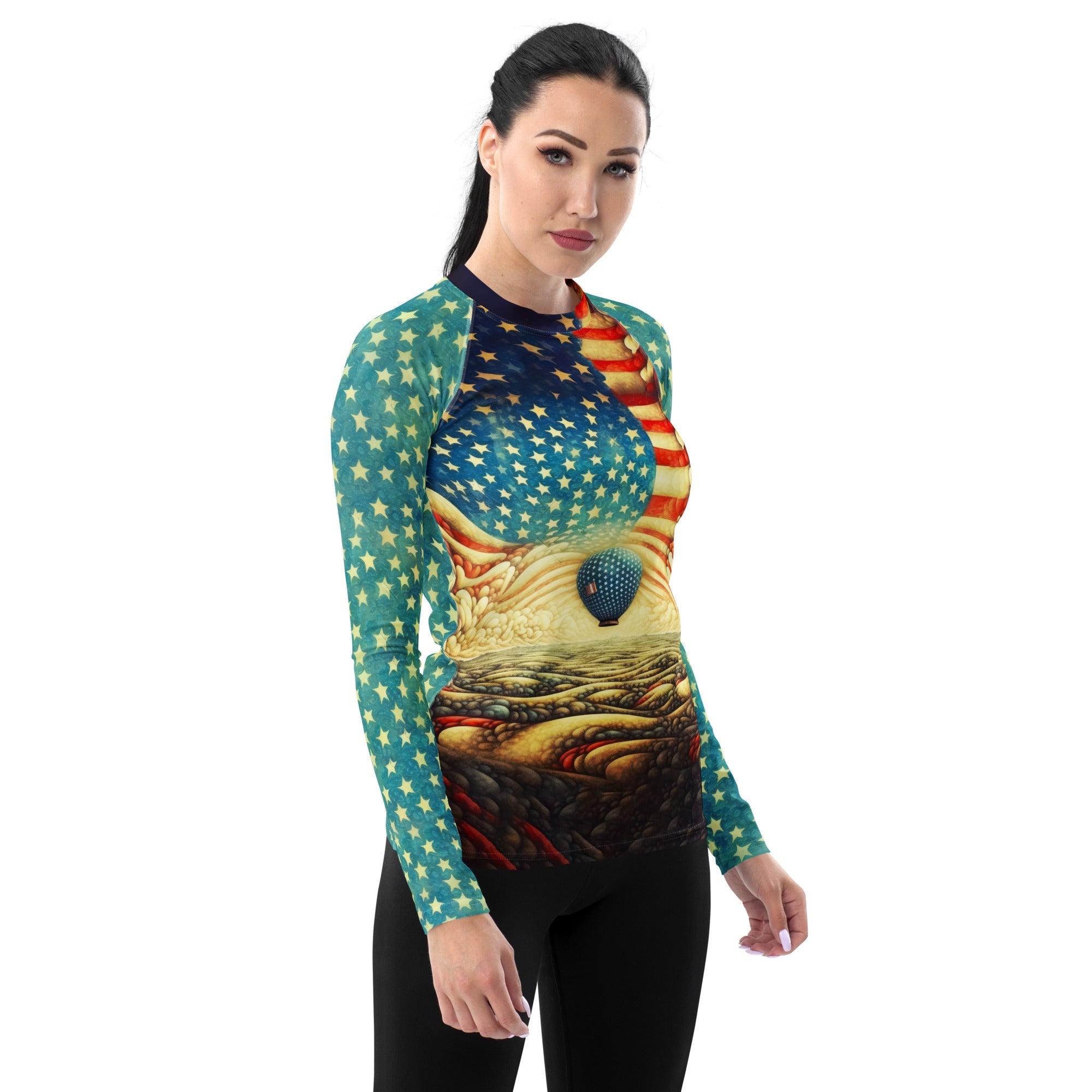 Liberation Manifestations Women's Rash Guard - Beyond T-shirts