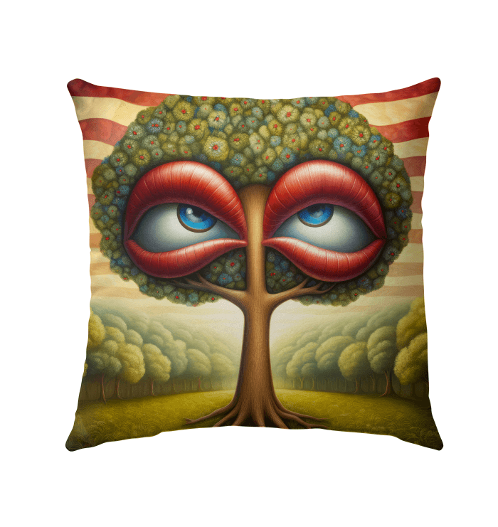 Liberty Collages Outdoor Pillow - Beyond T-shirts