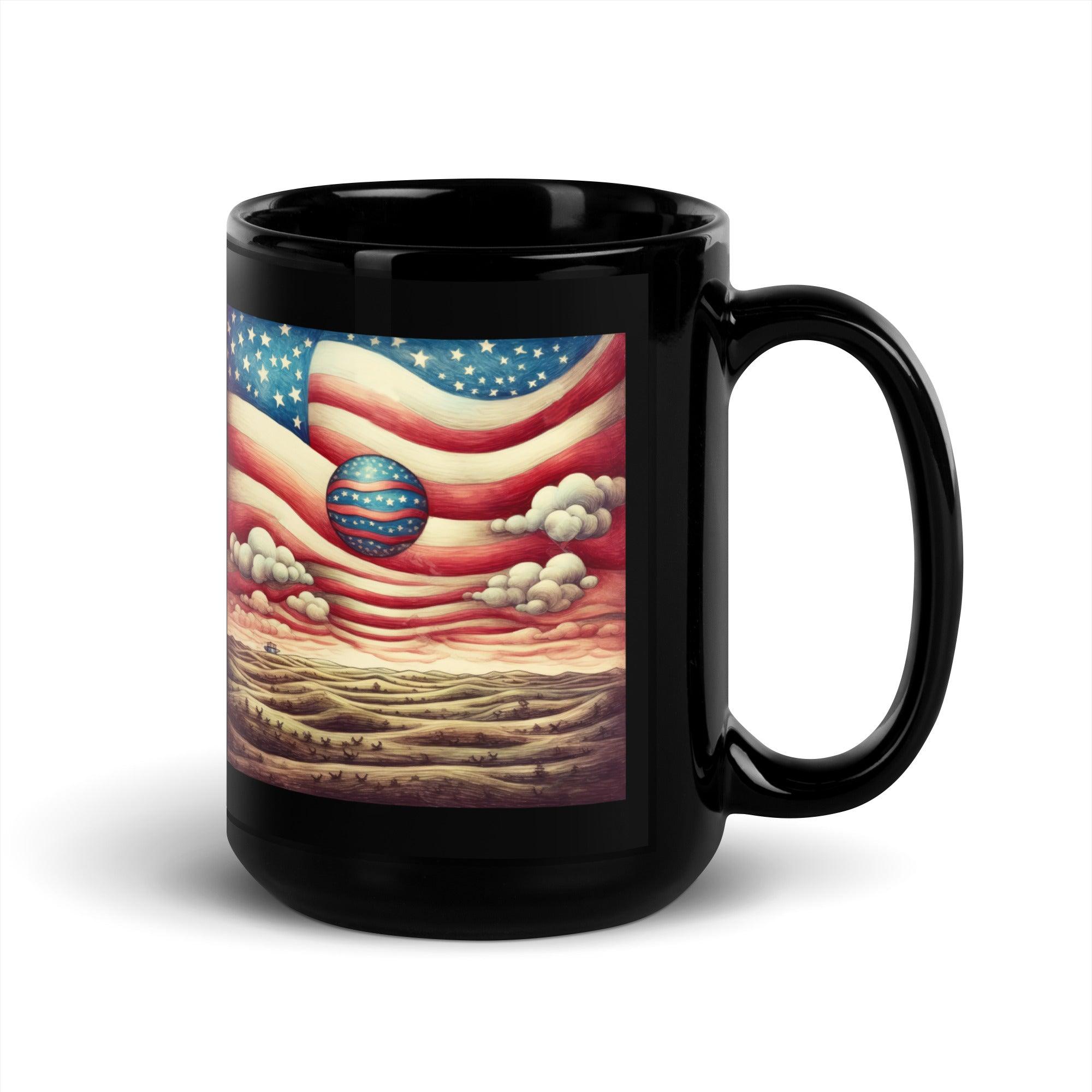 Liberty Creations Black Glossy Mug - Beyond T-shirts