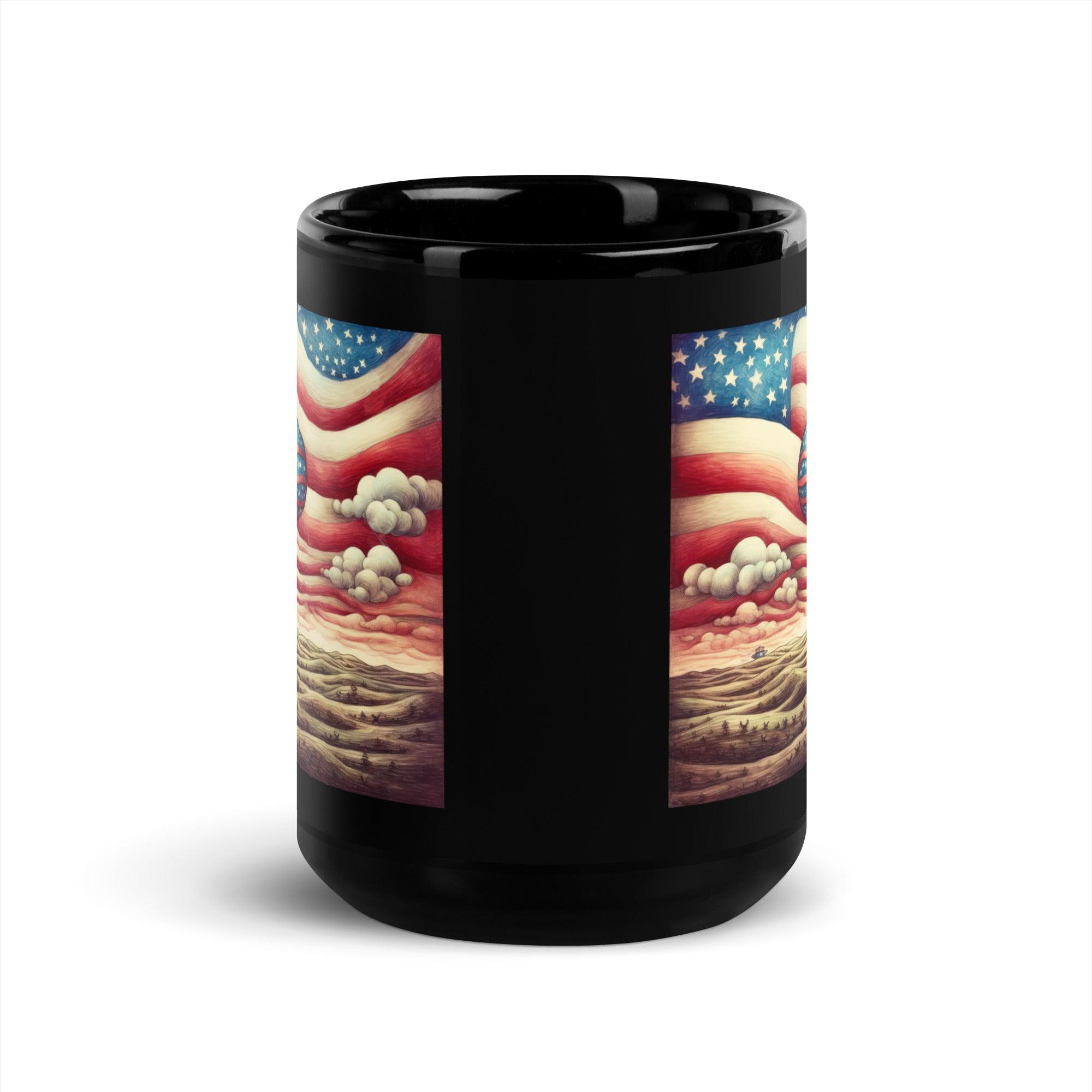 Liberty Creations Black Glossy Mug - Beyond T-shirts