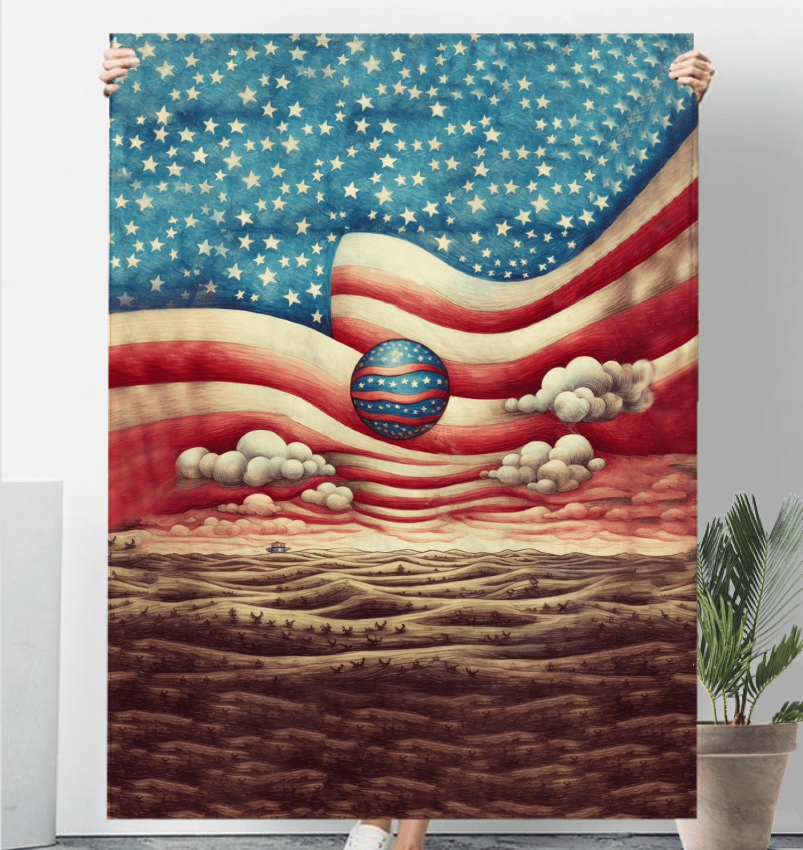 Liberty Creations Sherpa Blanket - Beyond T-shirts