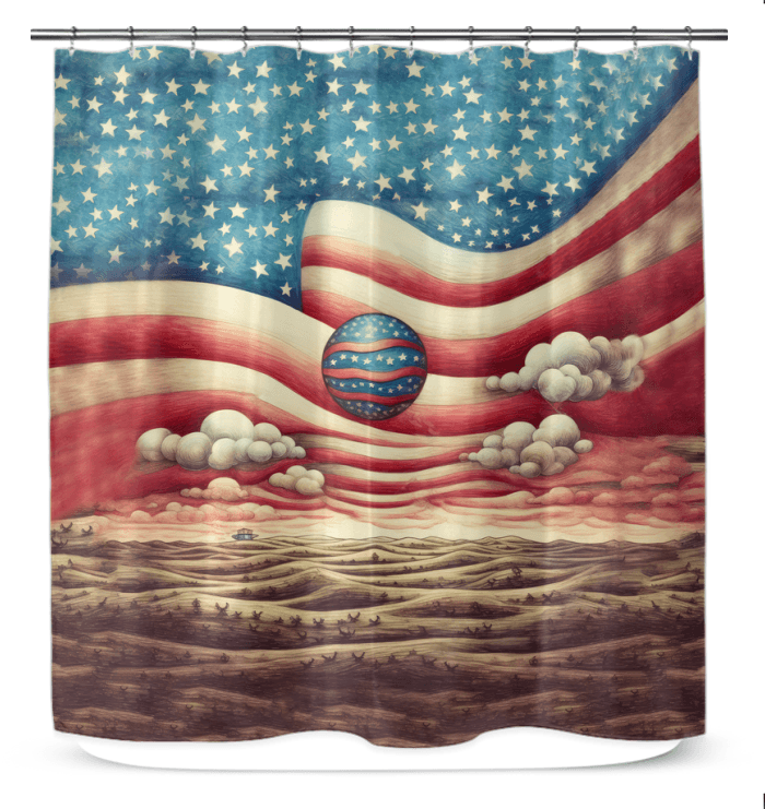 Liberty Creations Shower Curtain - Beyond T-shirts