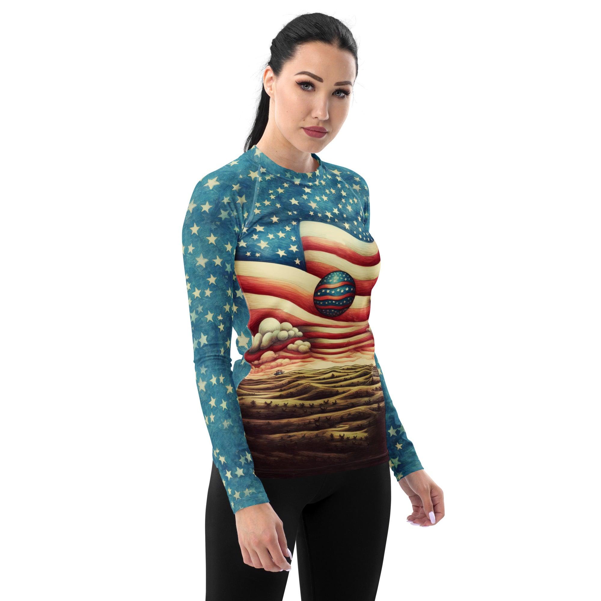 Liberty Creations Women's Rash Guard - Beyond T-shirts