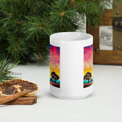 Liberty Impressions White Glossy Mug - Beyond T-shirts