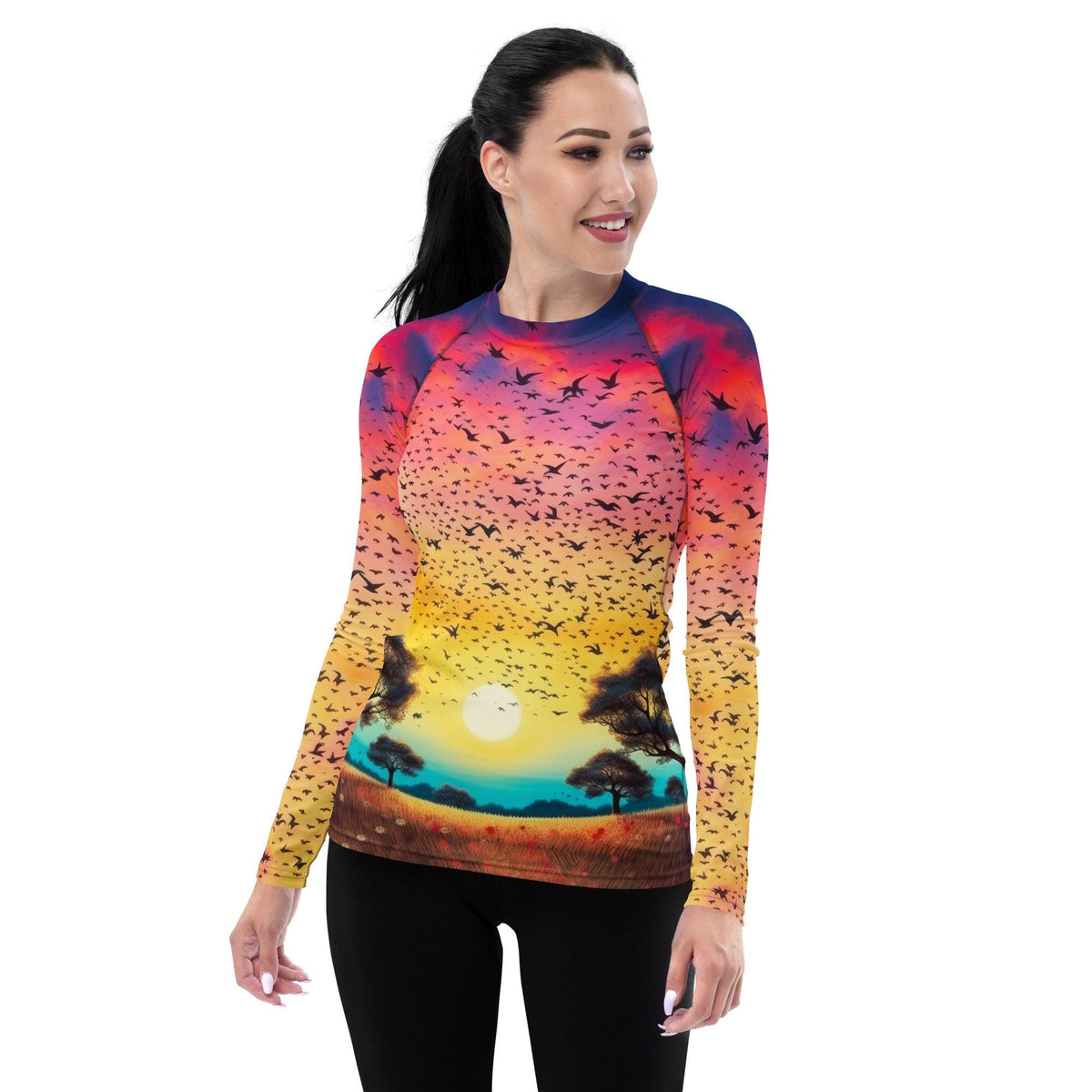 Liberty Impressions Women's Rash Guard - Beyond T-shirts