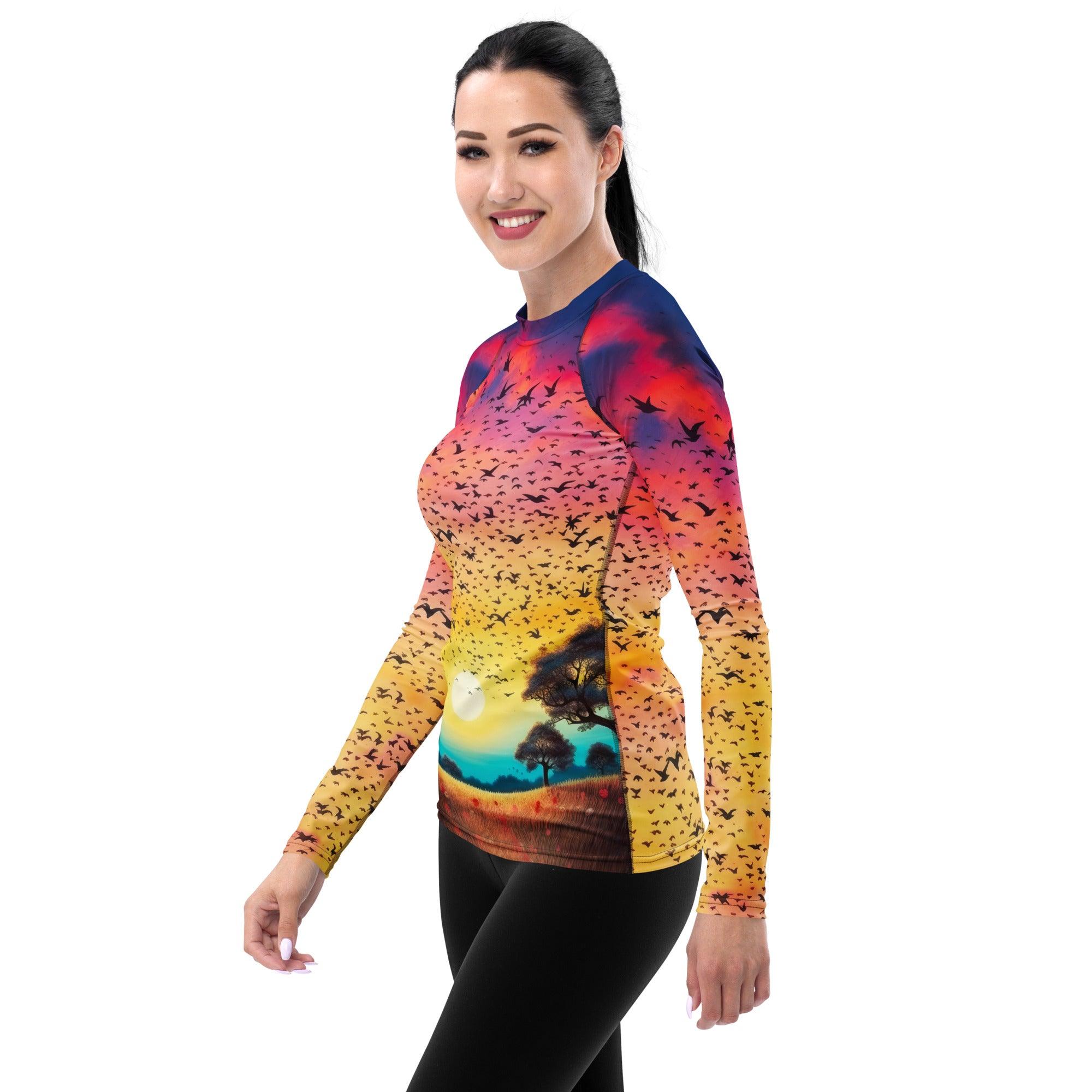 Liberty Impressions Women's Rash Guard - Beyond T-shirts