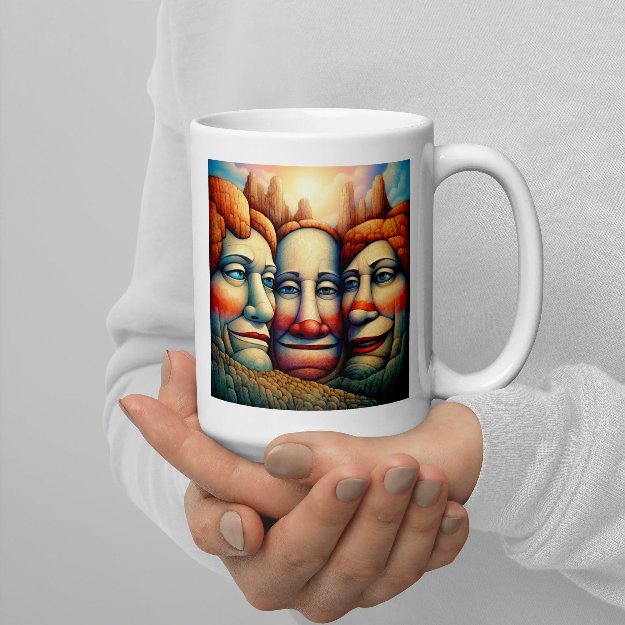 Liberty Tapestries White Glossy Mug - Beyond T-shirts