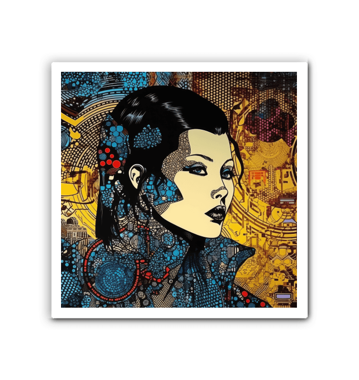 Elegant Line Legend Wrapped Canvas for office decor.
