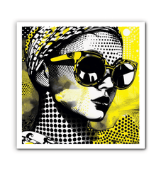 Line Lengths Modern Art Canvas for Office Decoration