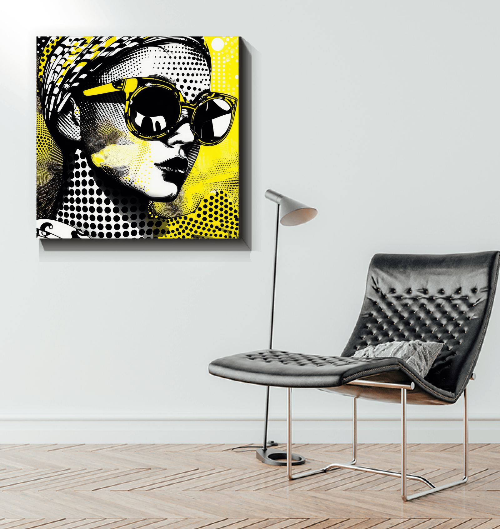 Stylish Wall Art Canvas of Line Lengths for Interior Decor