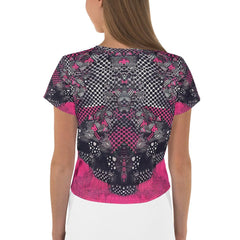 Line Levity All-Over Print Crop Tee - Beyond T-shirts