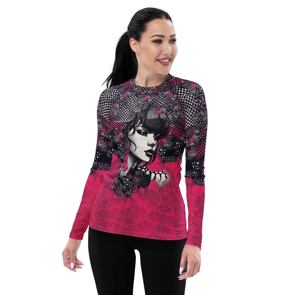 Line Levity Women's Rash Guard - Beyond T-shirts